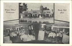 Wagon Wheel Restaurant Rocky Hill, CT Postcard Postcard Postcard