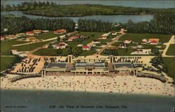 Sarasota Lido Postcard