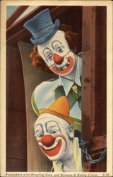 Clowns from Ringling Bros. and Barnum & Bailey Circus Postcard