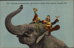 Ringling Brothers and Barnum & Bailey Winter Headquarters Postcard