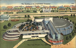 Ford Motor Company Building Postcard