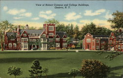 Hobart Campus and College Buildings Postcard