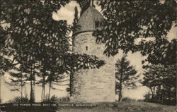 Old Powder House Somerville, MA Postcard Postcard Postcard