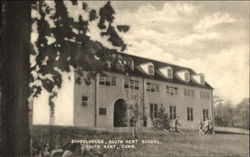 Schoolhouse, South Kent School Postcard