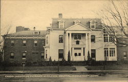 Chedel Memorial Entrance, Middlesex Hospital Postcard