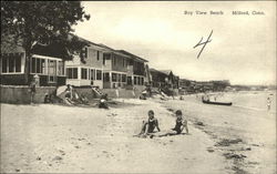 Bay View Beach Milford, CT Postcard Postcard Postcard