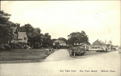 Bay View Park at Bay View Beach Postcard