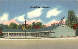 Shoreline Motel Milford, CT Postcard Postcard Postcard