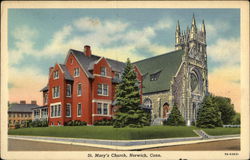 St. Mary's Church Postcard