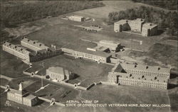 Aerial View of State of Connecticut Veterans Home Postcard