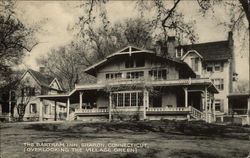 The Bartram Inn overlooking the Village Green Sharon, CT Postcard Postcard Postcard