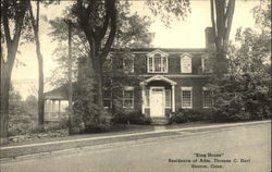 "King House" - Residence of Admiral Thomas C Hart Sharon, CT Postcard Postcard Postcard