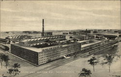 Bird's Eye View of Peck, Stow and Wilcox Company Postcard