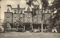 Suffield Academy North Building Postcard