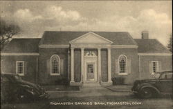 Thomaston Savings Bank Connecticut Postcard Postcard Postcard