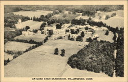 Aerial View of Gaylord Farm Sanitorium Wallingford, CT Postcard Postcard Postcard