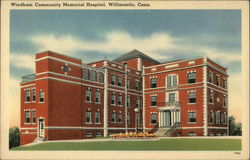 Windham Community Memorial Hospital Postcard