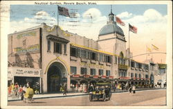 Nautical Garden Revere Beach, MA Postcard Postcard Postcard