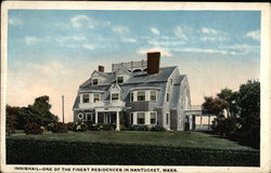 Innishail - Residence Nantucket, MA Postcard Postcard Postcard