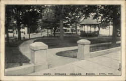 South Entrance, Highland Common Athol, MA Postcard Postcard Postcard