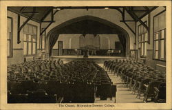 Milwaukee-Downer College - The Chapel Wisconsin Postcard Postcard Postcard