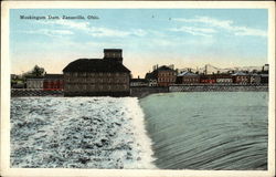 Muskingum Dam Zanesville, OH Postcard Postcard Postcard