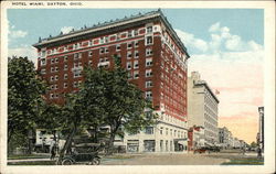 Hotel Miami Dayton, OH Postcard Postcard Postcard