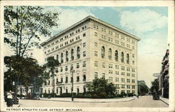 Detroit Athletic Club Michigan Postcard Postcard Postcard