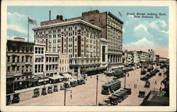 Canal Street looking East New Orleans, LA Postcard Postcard Postcard