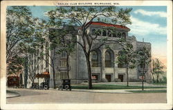 Eagles Club Building Postcard