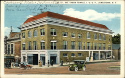 Mt. Tabor Temple I.O.O.F. Jamestown, NY Postcard Postcard Postcard