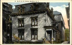 B.P.O.E. Home Postcard