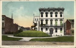 Elks Place & Elks Home N.O. Lodge No.30 New Orleans, LA Postcard Postcard Postcard