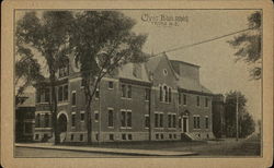 Civic Building Truro, NS Canada Nova Scotia Postcard Postcard Postcard