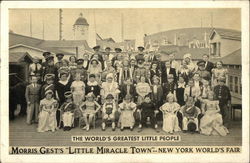 Morris Gest's Little Miracle Town Postcard