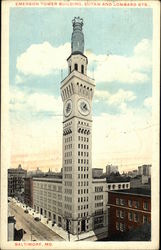 Emerson Tower Building Baltimore, MD Postcard Postcard Postcard