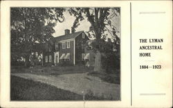 The Lyman Ancestral Home Postcard