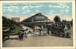 Grand Central Depot Houston, TX Postcard Postcard Postcard