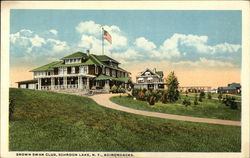 Brown Swan Club, Adirondacks Postcard