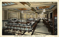 Skirvin Hotel - Coffee Shop Postcard