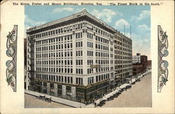 Kress, Foster and Mason Buildings Houston, TX Postcard Postcard Postcard