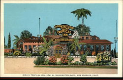 King's Tropical Inn Los Angeles, CA Postcard Postcard Postcard