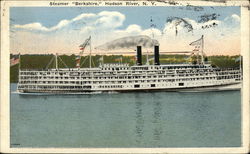 Steamer "Berkshire", Hudson River Steamers Postcard Postcard Postcard