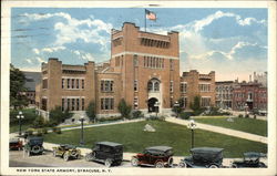 New York State Armory Syracuse, NY Postcard Postcard Postcard