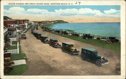 Ocean Avenue and Great Boars Head Postcard