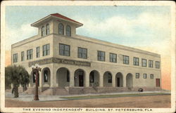 The Evening Independent Building St. Petersburg, FL Postcard Postcard Postcard