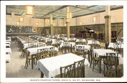 Budar's Fountain Tavern Milwaukee, WI Postcard Postcard Postcard