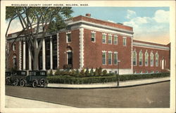 Middlesex County Court House Malden, MA Postcard Postcard Postcard