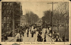 Noon Hour, Waltham Watch Company Postcard