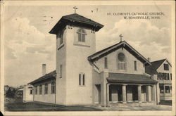 St. Clements Catholic Church Postcard